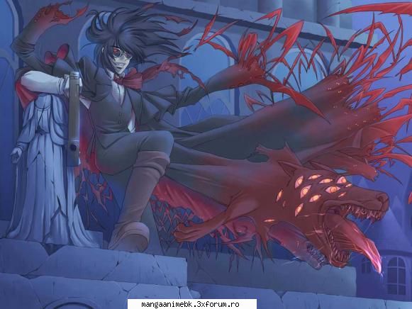 alucard - initial am crezut ca este doar un vampir si unul - hellsing
