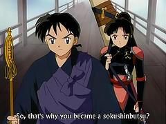miroku - Miroku - preot. Este unicul mostenitor al liniei - inuyasha