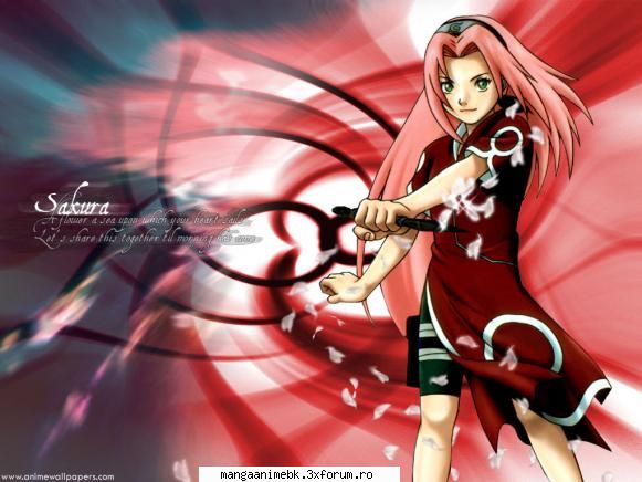 personajele - Sakura Haruno Sakura Haruno este singura - naruto
