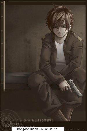 povestea - un soldat, mai bine zis un iubitor de razboaie - full metal panic