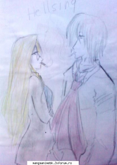 the series - acest anime a avut un subiect foarte - hellsing